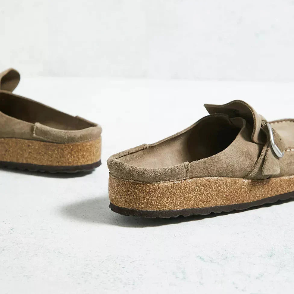 Mariah™ | Leather Mules with Orthopedic Comfort