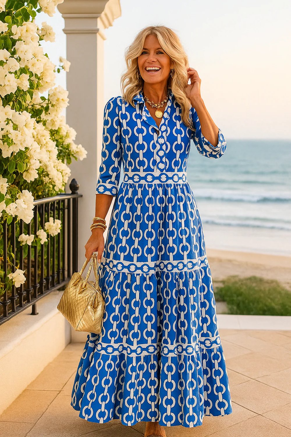 Daynara | Timeless Patterned Dress