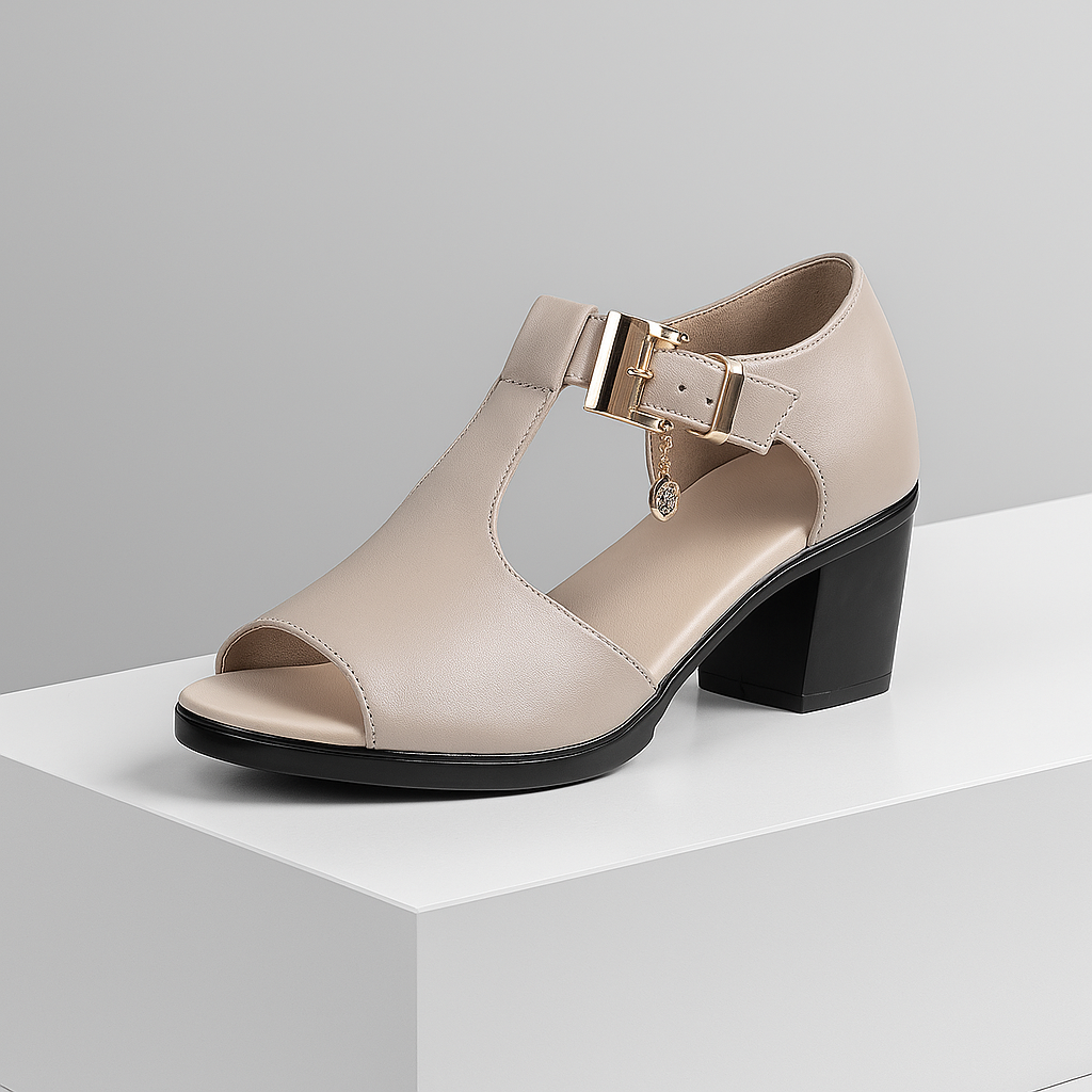 Lily | Elegant Open-Toe Heel