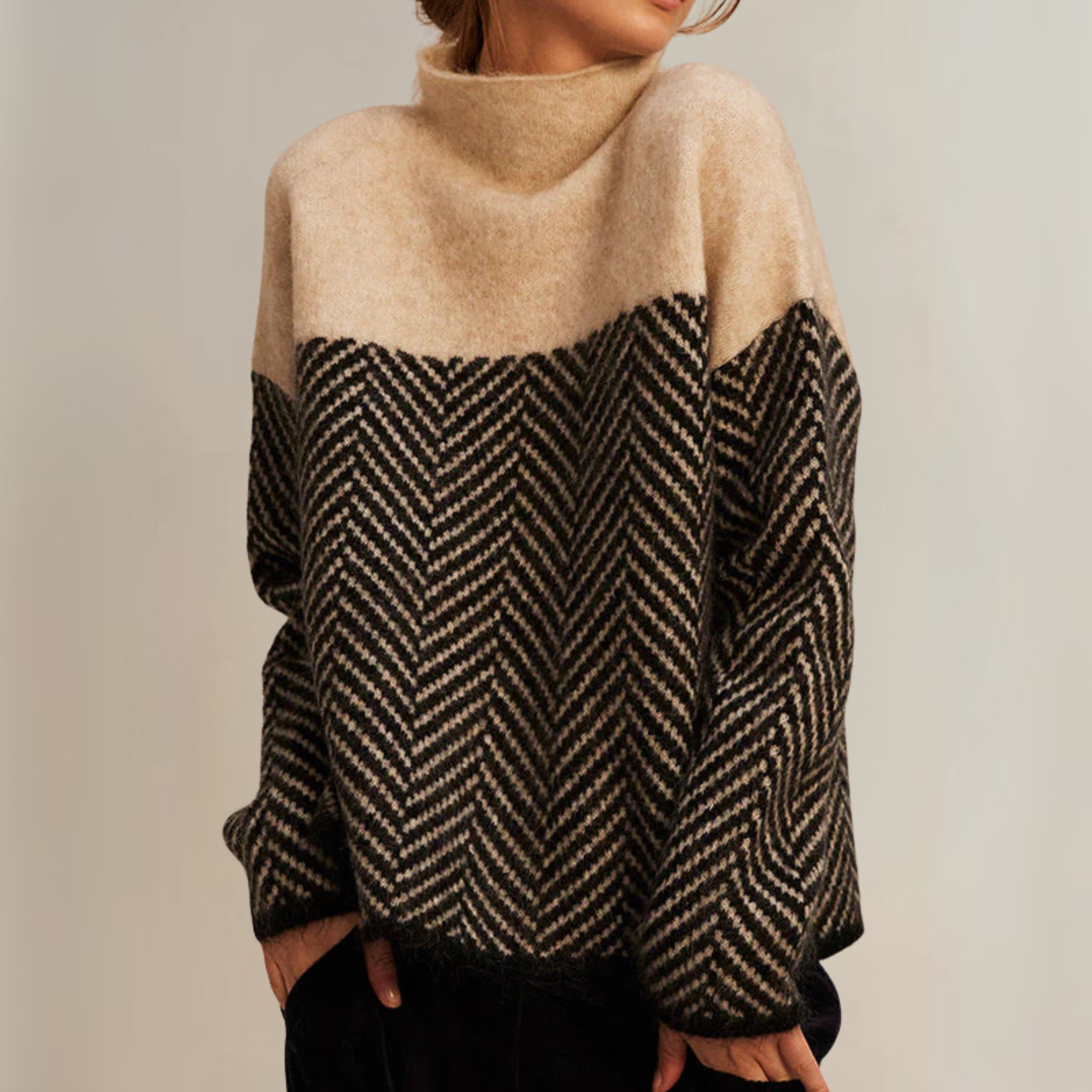 Norah | Cotton Turtleneck Sweater