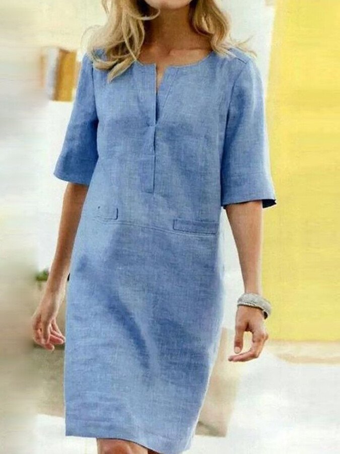 Keziah | Elegant Shirt Dress
