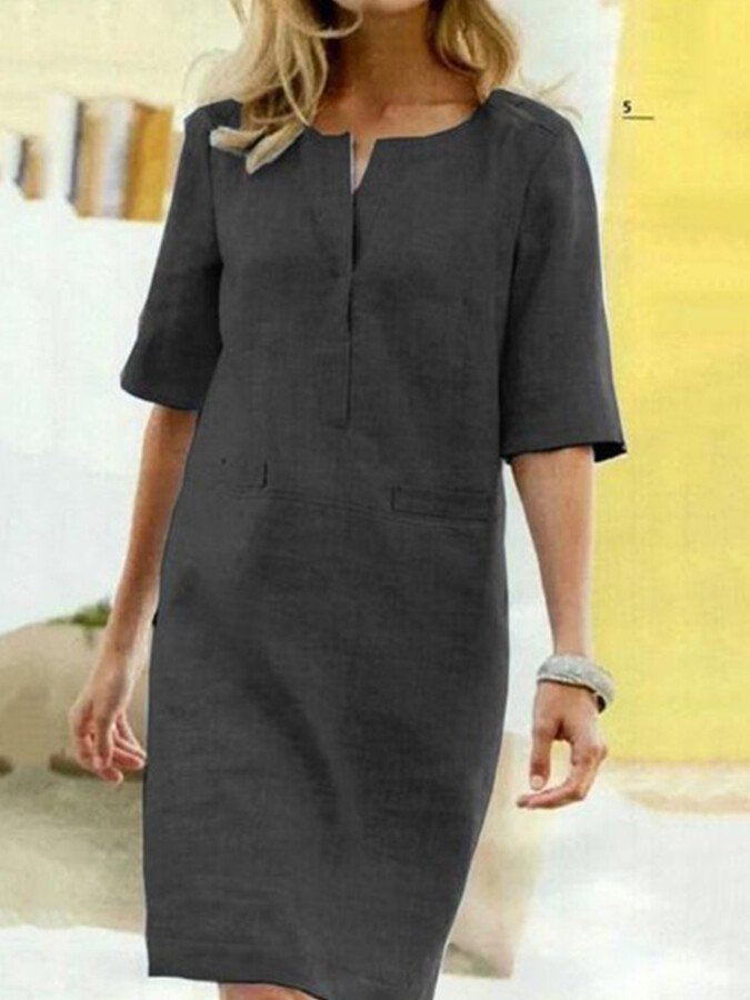 Keziah | Elegant Shirt Dress