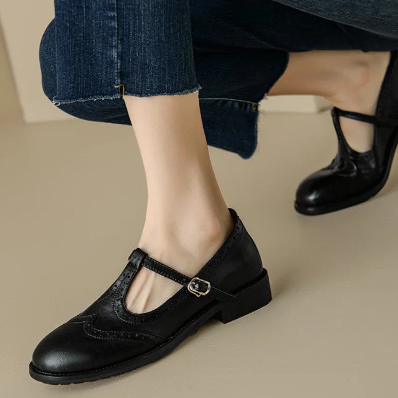 Elegant T-Strap Mary Janes