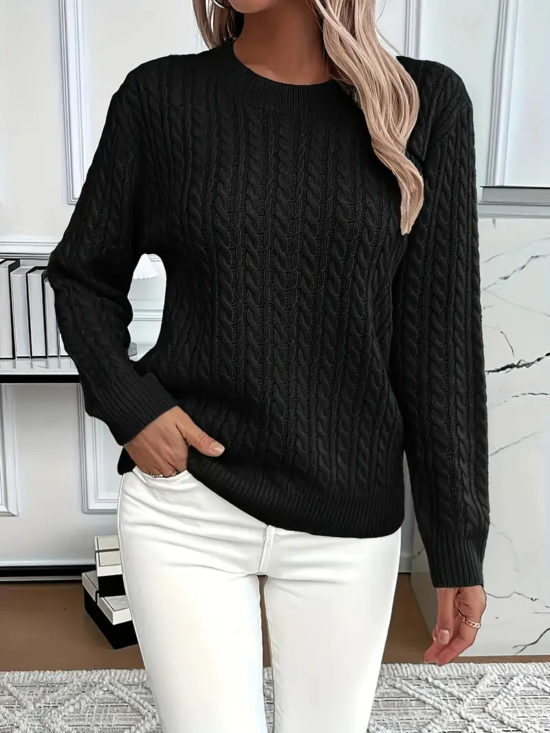 Bernila – Cable Knit Jumper