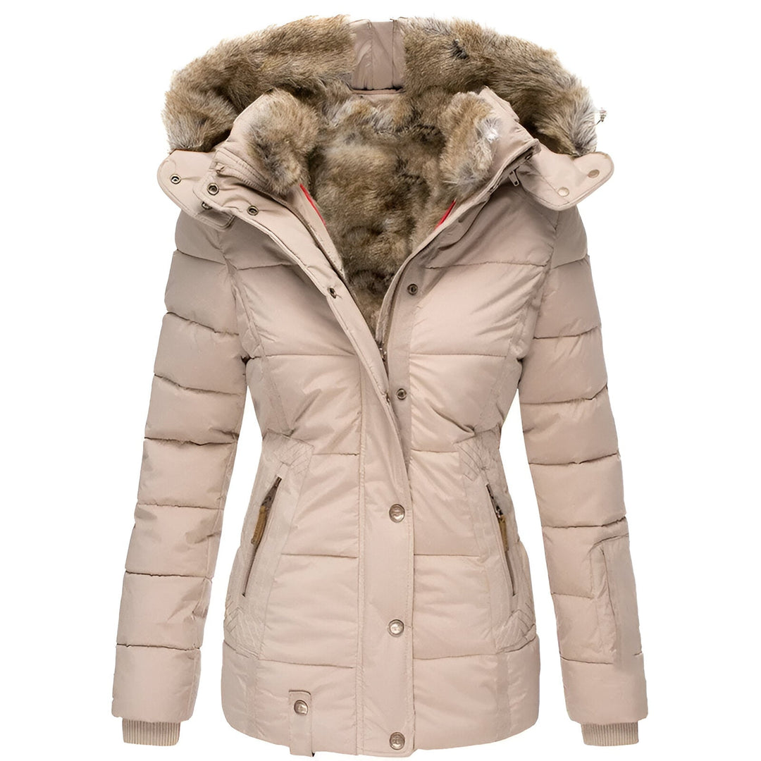 Elise | Slim-Fit Hooded Puffer Jacket