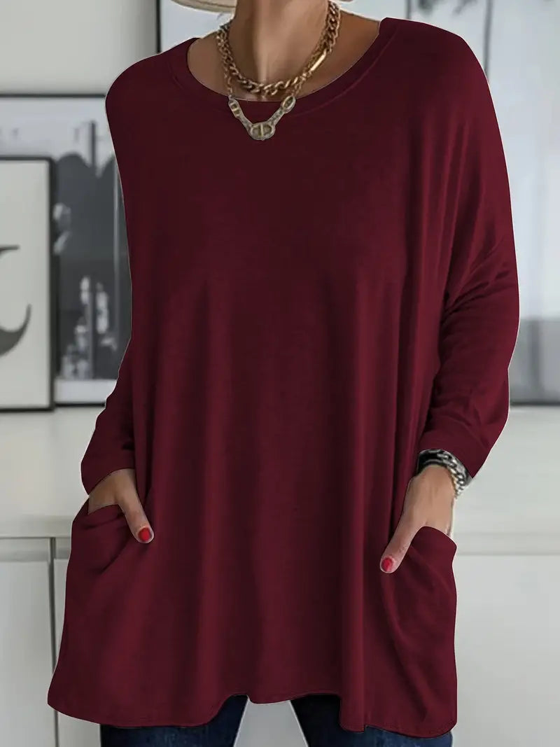 Mia™ | Relaxed Knit Tunic