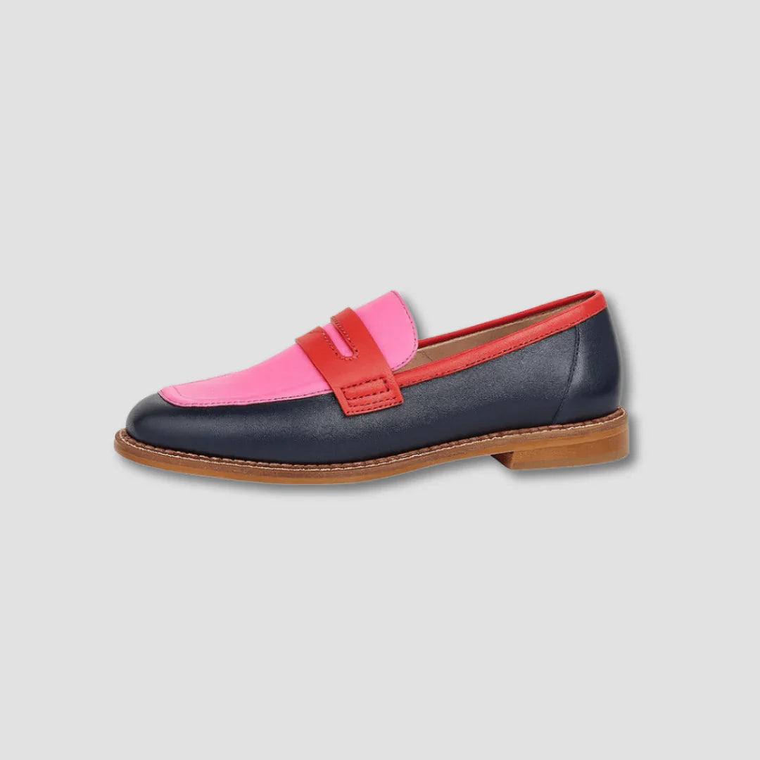 Nyla – Casual Color Block Loafers