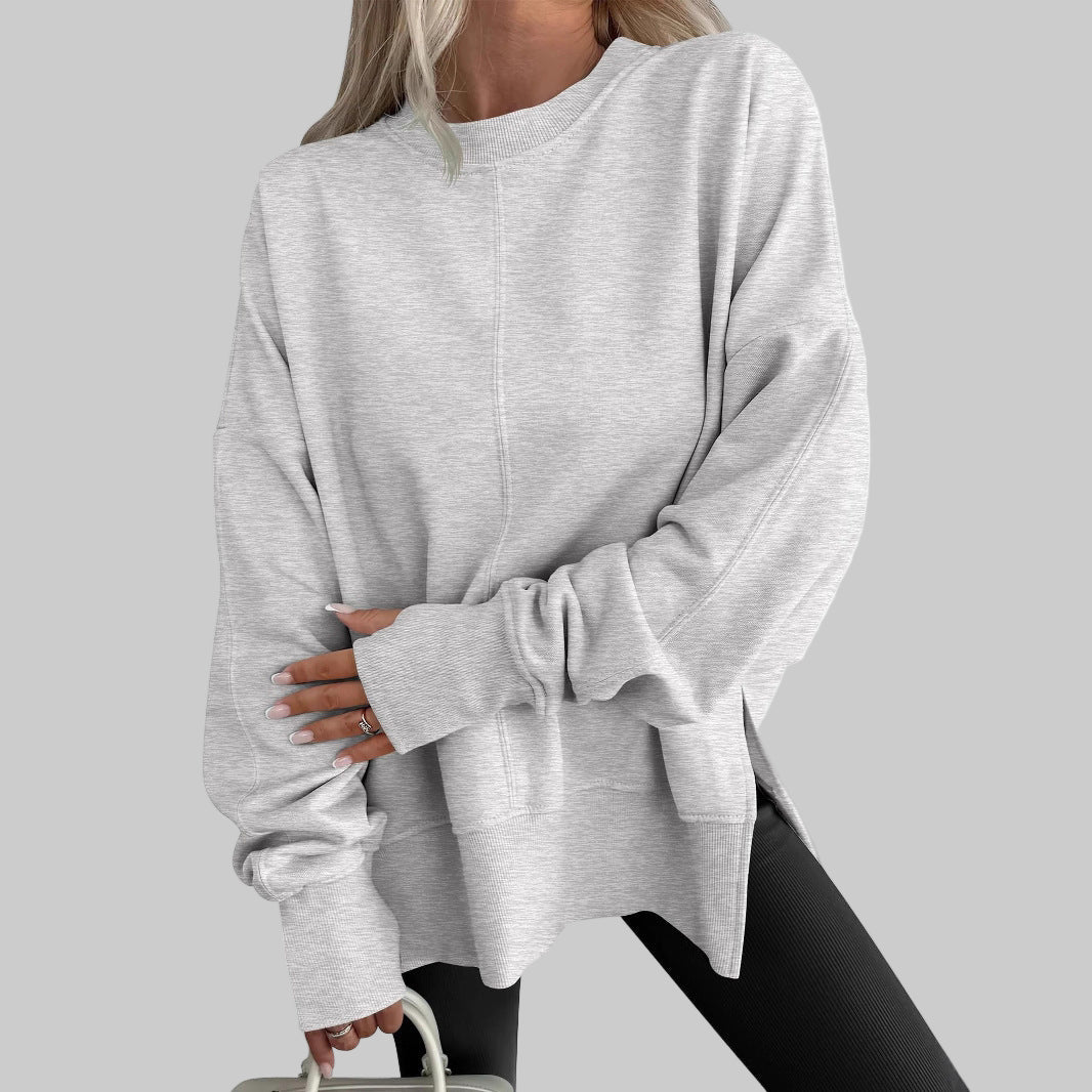 Gwen - Comfy Oversized Long Sleeve Sweatshirt