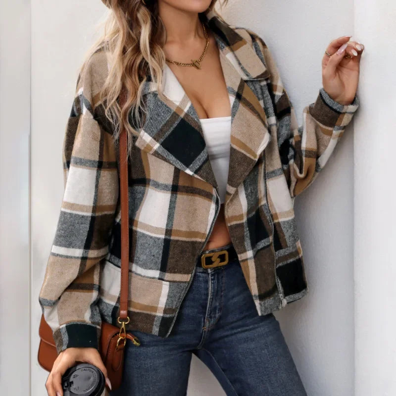 Noémie | Everyday Plaid Cardigan