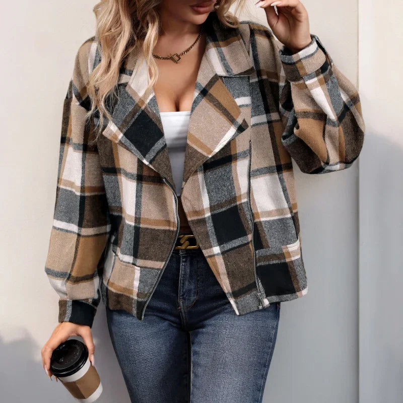 Noémie | Everyday Plaid Cardigan