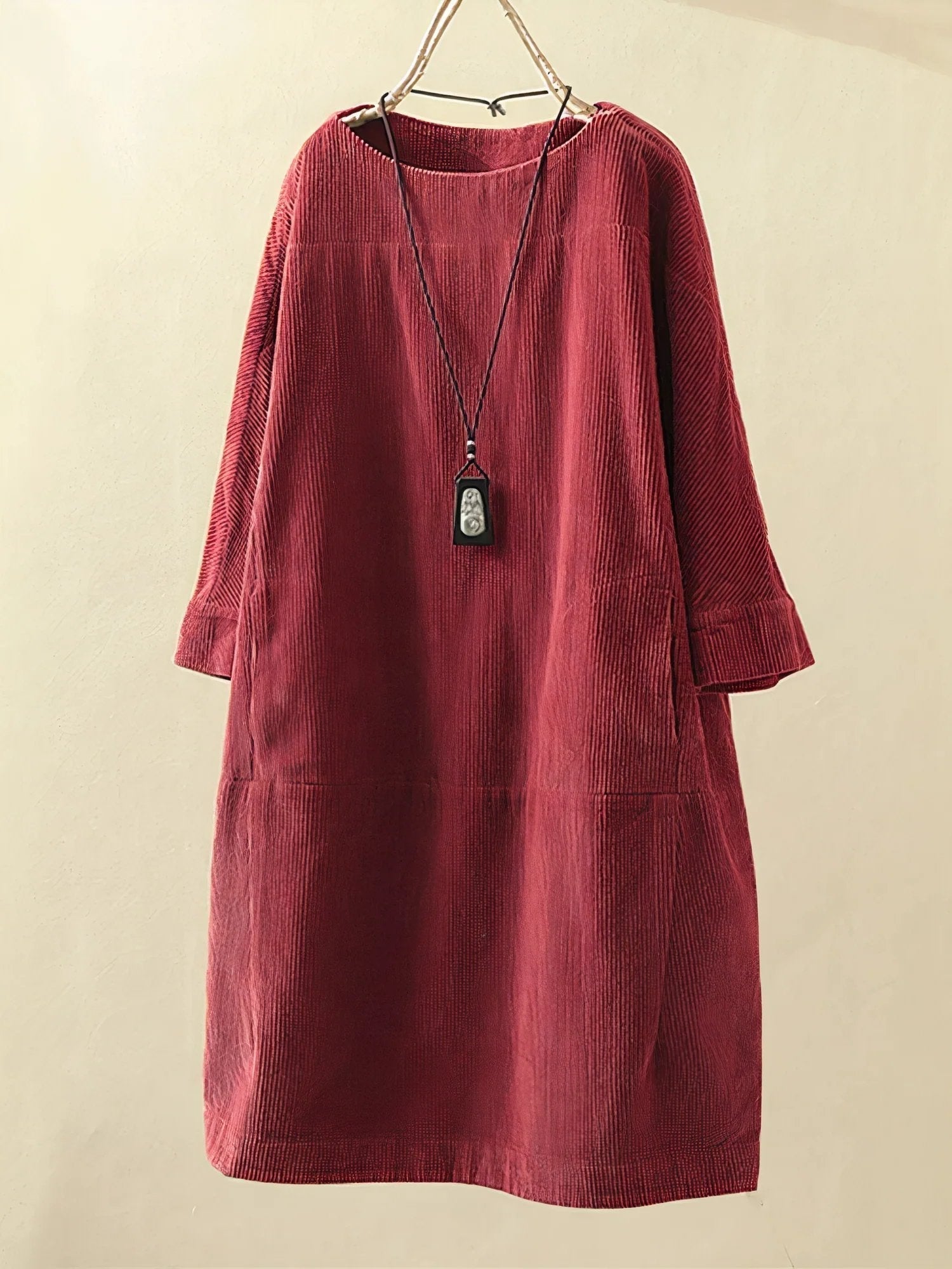 Ellie | Corduroy Tunic Dress