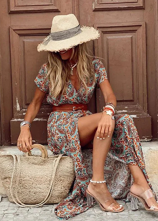 Zaya | Boho Maxi dress